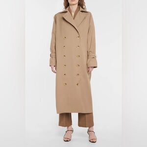 Toteme Signature cotton-blend trench coat pre-owned size M